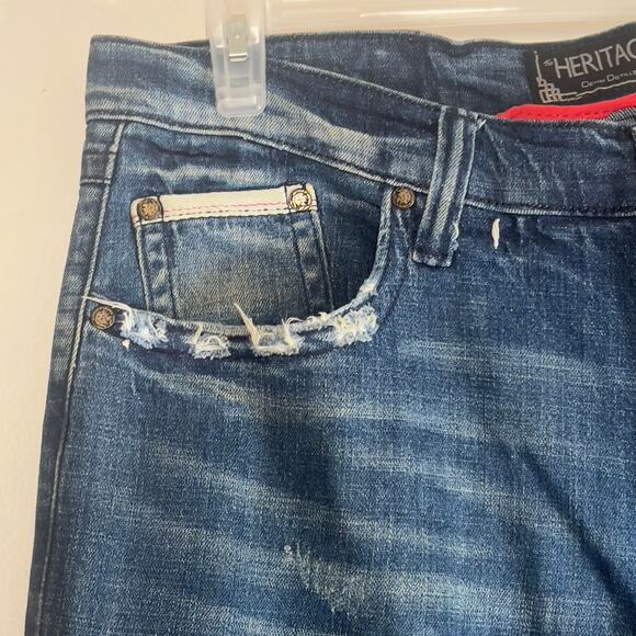 Heritage of America Denim Distillery 1776 Distressed Men's Jeans 38 x 34 - Picture 14 of 16